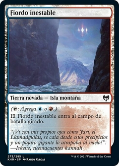 KHM - 273 - Fiordo inestable / Volatile Fjord