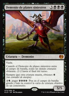 KLD - 073 - Demonio de planes siniestros / Demon of Dark Schemes