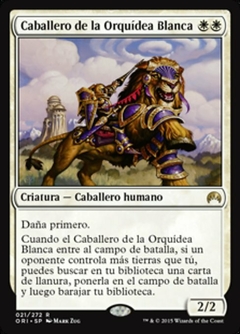 ORI - 021 - Caballero de la Orquídea Blanca / Knight of the White Orchid