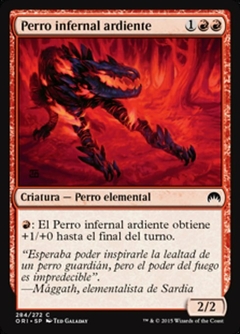 ORI - 284 - Perro infernal ardiente / Fiery Hellhound