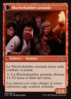 SOI - 046 - Chismosa del pueblo // Muchedumbre azuzada / Town Gossipmonger // Incited Rabble