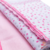 Manta Flanelada Bambi Pop Lisa C/Vira Estampada 79cmx80cm Pct C/02un //CONFETES ROSA - comprar online