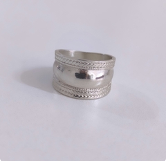 Anillo Tulum ancho/Plata925 - comprar online