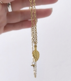 Conjunto hoja línea gold - comprar online