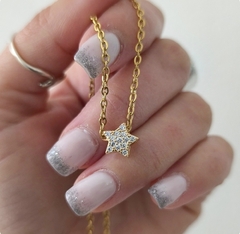 Conjunto estrella pasante micropave/Línea GOLD - comprar online