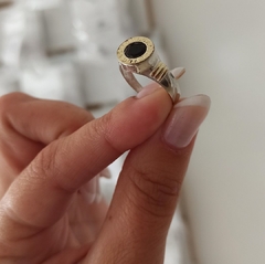Anillo bulgari con piedra blanca clearance