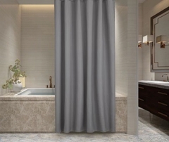 Cortina de Baño Emboss Gris Pack de Tela