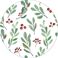 Plato de Sitio - Individual circular ''Cereza''