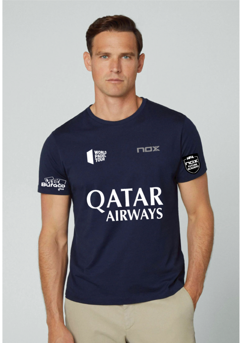 Remera World Padel Tour Agustin Tapia 2023 Lite