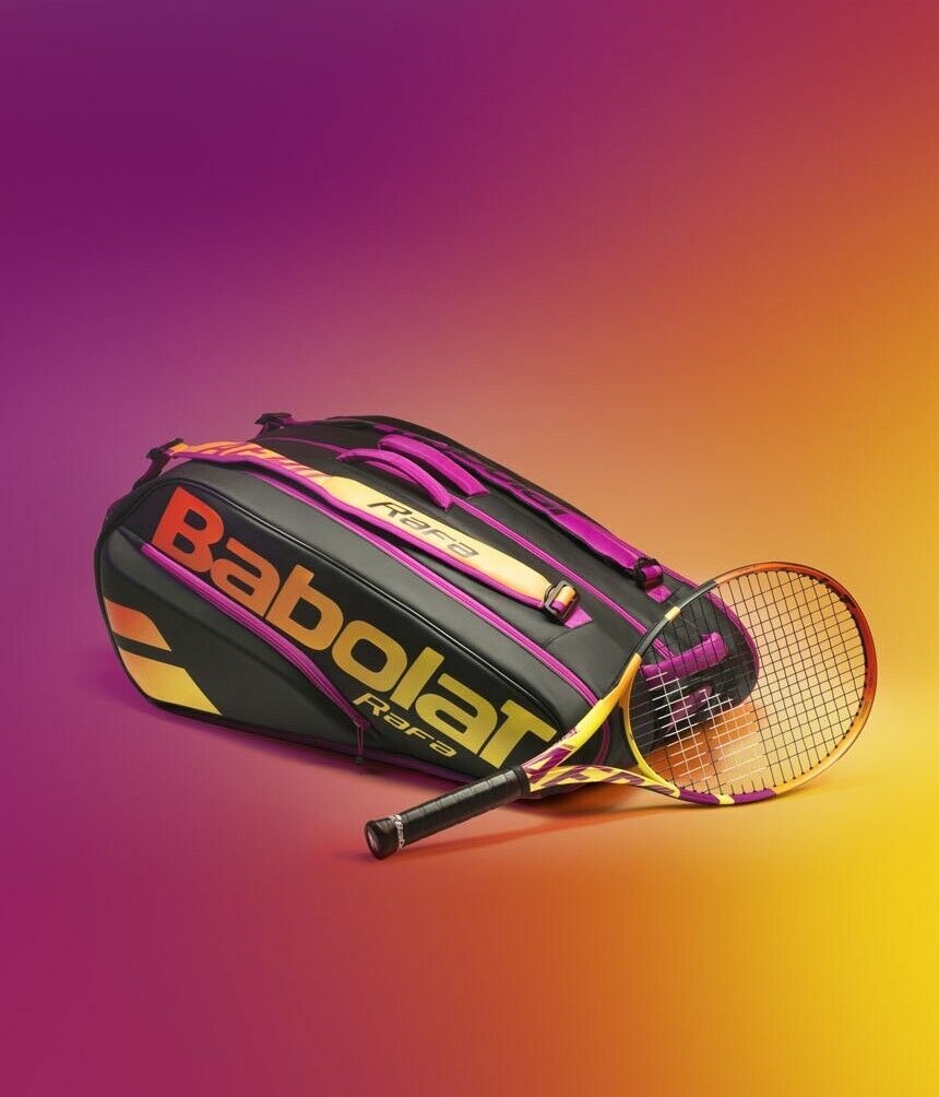 Bolso Babolat Aero Rafa Nadal Raquetero Seis Raquetas Tenis