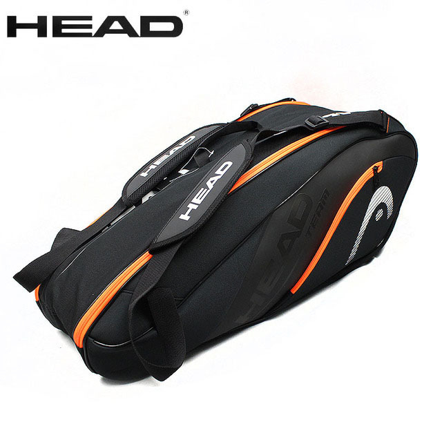 Raquetero Head Tenis Tennis 6 A 9 Raquetas Cuerina Importado