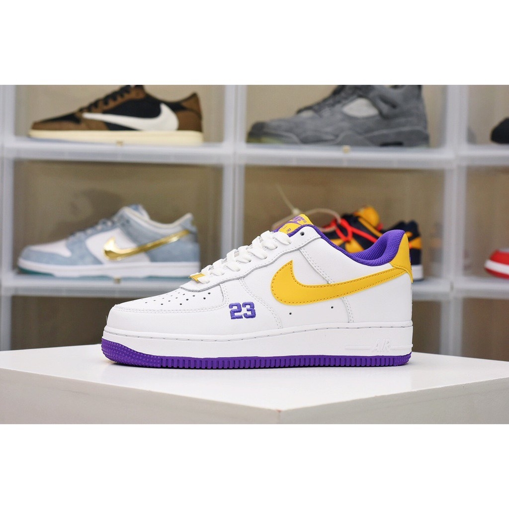 Tênis Nike Air Force 1 Low Lakers - Sportsneakers