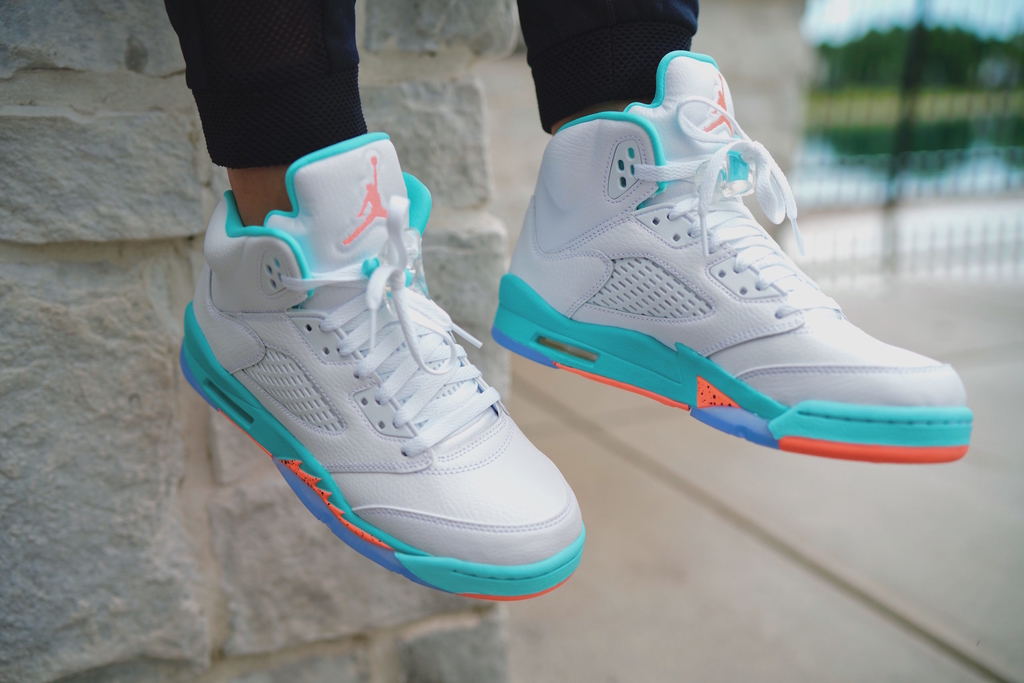 Jordan 5 light aqua men's 2025