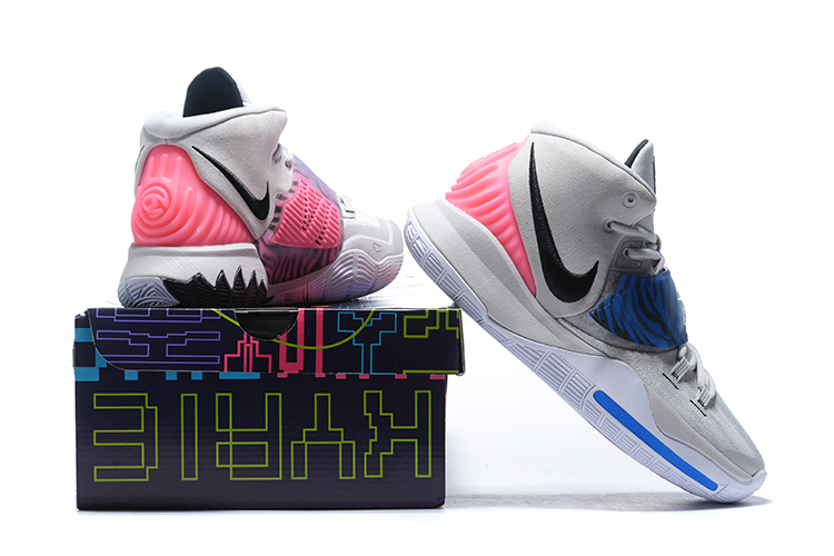 Kyrie 6 vast grey/black/soar/digital cheap pink