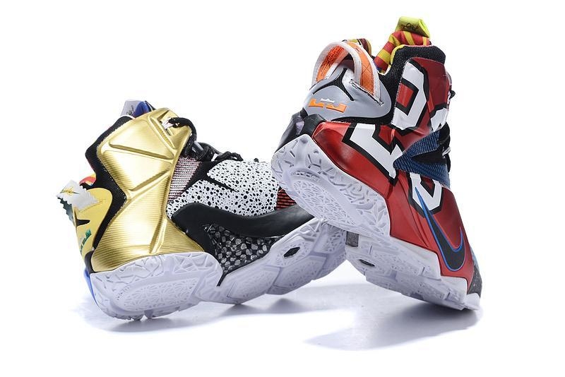 Lebron soldier 12 best sale multicolor