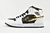 Tênis Air Jordan 1 Mid 'White Gold Black'