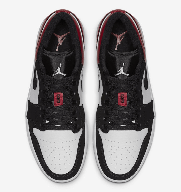 Jordan 1 low cheap black toe gs