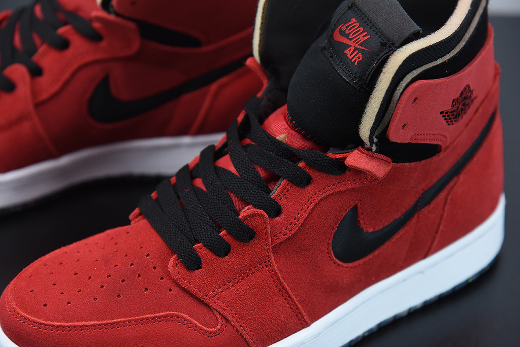 Nike cheap red suede