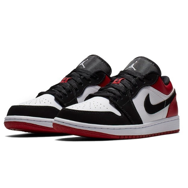 Jordan 1 low hotsell black toe gs