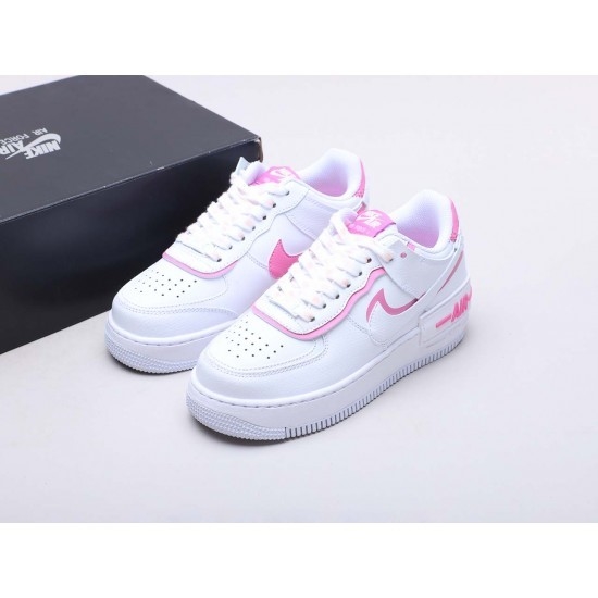 Tenis Nike Air Force 1 Shadow White Magic Flamingo