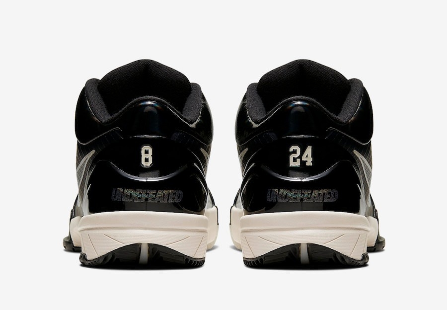 Kobe undefeated sale black