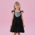 Vestido Black Heart Paetê Prata PetitCherie - comprar online