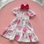 Vestido Fundo do Mar Floral Rosa TrickNick