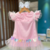 Vestido Luxo Federica Jardim Encantado Rosa Farfalla -