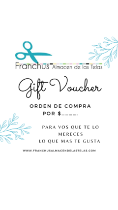 GIFT CARD PARA REGALAR