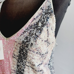 VESTIDO CON LENTEJUELAS MARIA VAZQUEZ