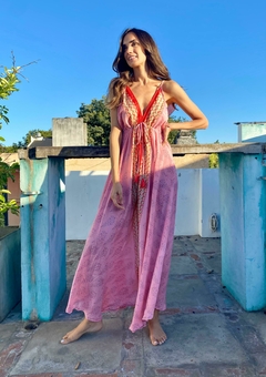 VESTIDO SOLERO LOLETT SIN VOLADO EN LA FALDA ROSA GRIS ROJO BEIGE en internet