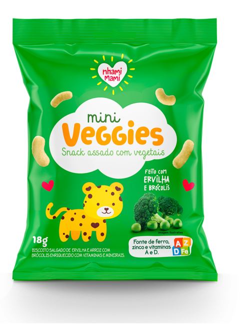 Palitinhos de Vegetais Infantil Tomate e Manjericão Papapá 20g