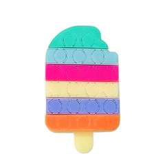 Aplique Acrilico Duplo Pop It Picolé Candy 2,5cmx4,5cm