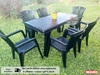 Set Kansas 6 sillones + Mesa Reforzada Max Garden de 1.40*0.75 cm