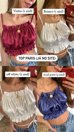 CROPPED PARIS SHINE na internet