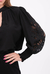 Blusa Dalila Preta - loja online