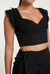 Cropped Nanci Preto