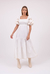 Vestido Lisa Off-White - comprar online