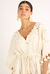 Kaftan Lauren Off White - Nay Sunset Wear