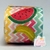 Fita Gorgurão Estampado Frutas Chevron 40mm / 10 Metro - Alpet - comprar online