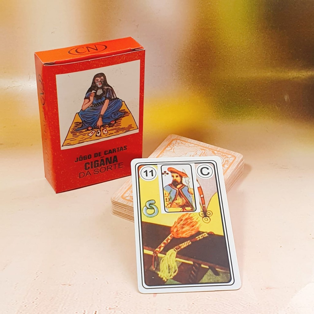 Tarot Jogo Cartas Cigana da Sorte CN