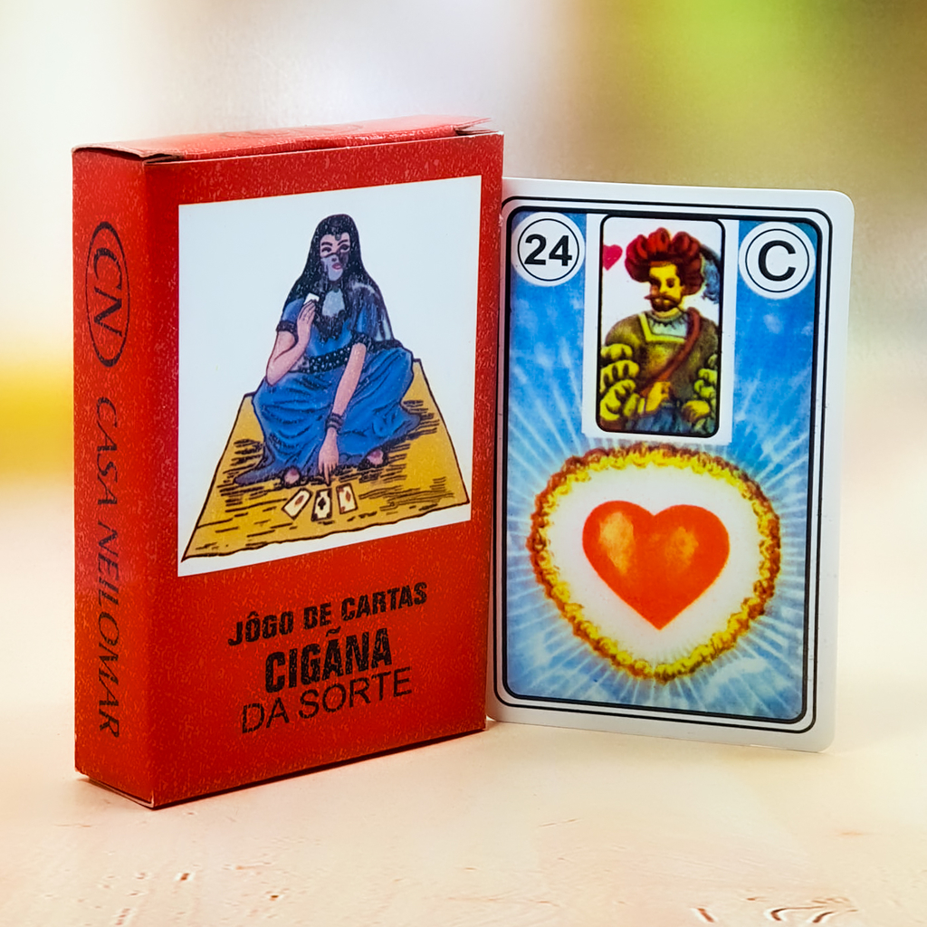 Jogo de Cartas Cigana da Sorte