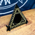 Triângulo MICHAEL | 21 cm | Preto - A Papisa Loja Esotérica Online