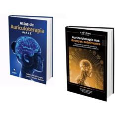 Kit 2 Livros - Atlas E Auriculoterapia Nas Doenças Autoimune