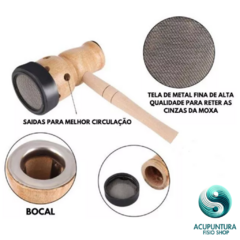 Cachimbo para Moxa BK Saúde - Acupuntura Fisio Shop