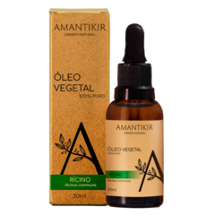 Óleo Vegetal Rícino 30 mL - Amantikir