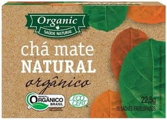 Chá mate natural Organic 15 sachês