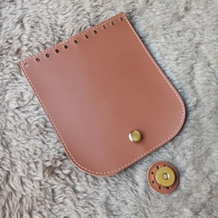 Aba mini com botão de ima básico 13x15cm - Morello handmade
