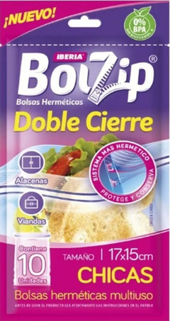 BOLZIP DOBLE CIERRE