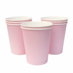 Vaso Polipapel Colores Pastel 8 oz (8 un) - tienda online